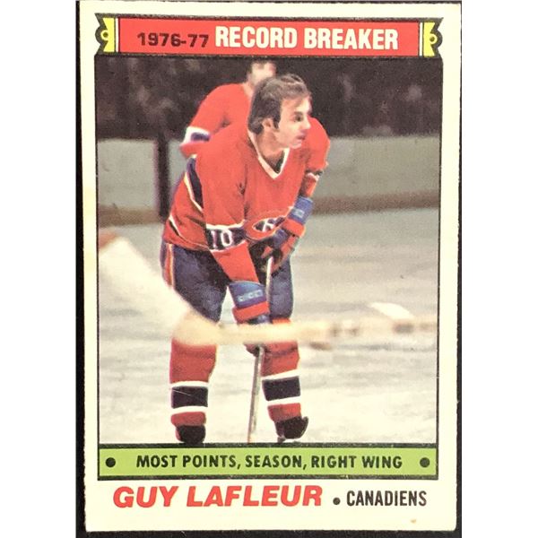 1977-78 O-PEE-CHEE Guy Lafleur (HOF) RB