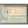 Image 2 : 1980 TOPPS Andre Dawson (HOF)