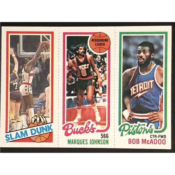 1980-81 TOPPS Bob McAdoo (HOF), Elvin Hayes (HOF)