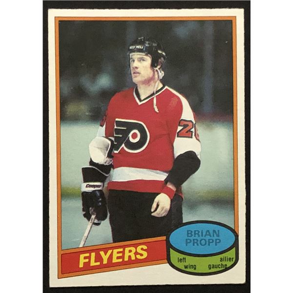 1980-81 O-PEE-CHEE Brian Propp (HOF) (RC)