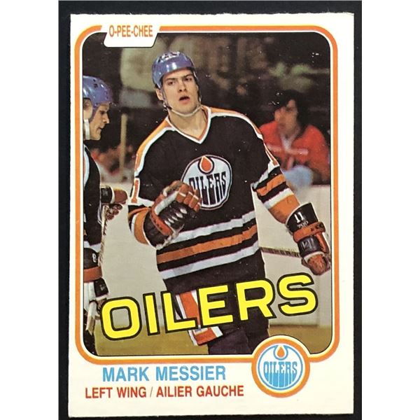 1981-82 O-PEE-CHEE Mark Messier (HOF)
