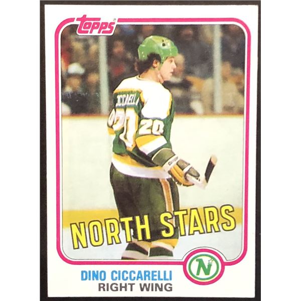 1981-82 TOPPS Dino Ciccarelli (RC) (HOF)