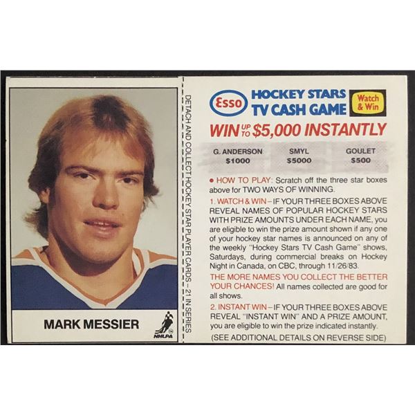 1983-84 ESSO Mark Messier (HOF)