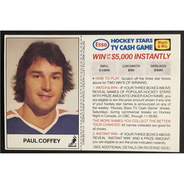 1983-84 ESSO Paul Coffey (HOF)