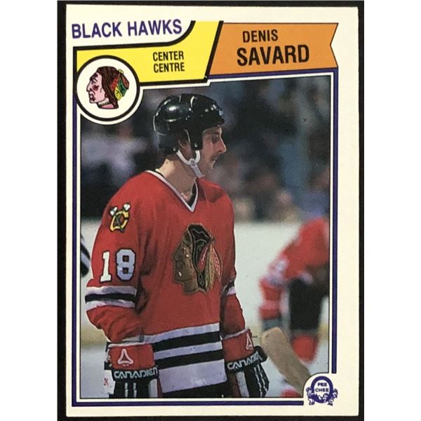 1983-84 O-PEE-CHEE Denis Savard (HOF)