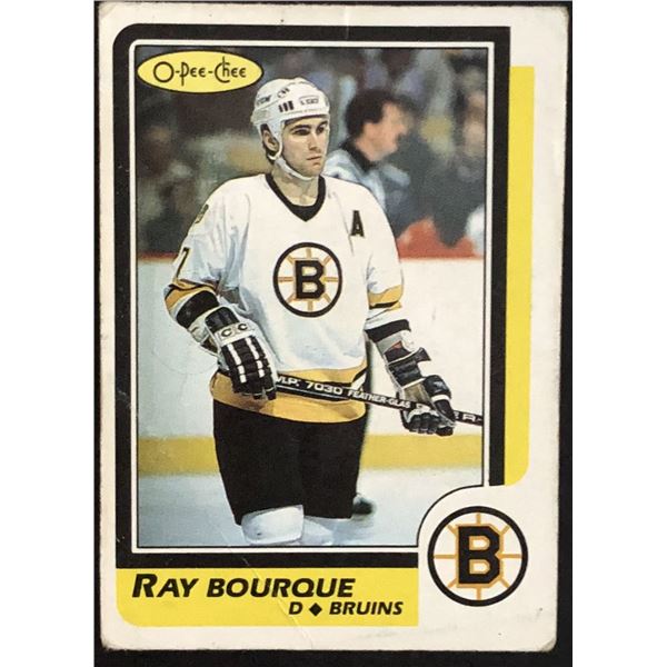 1986-87 O-PEE-CHEE Ray Bourque (HOF)