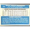 Image 2 : 1982 DONRUSS Rickey Henderson (HOF)