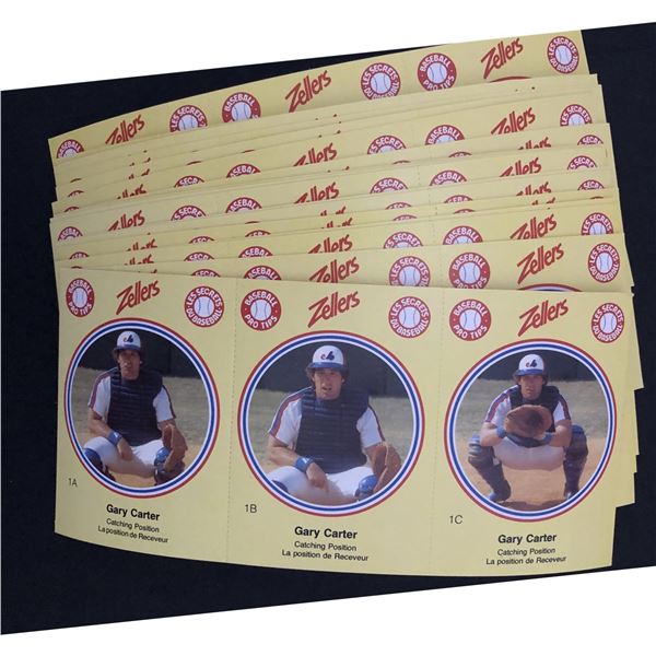1982 MONTREAL EXPOS ZELLERS SET