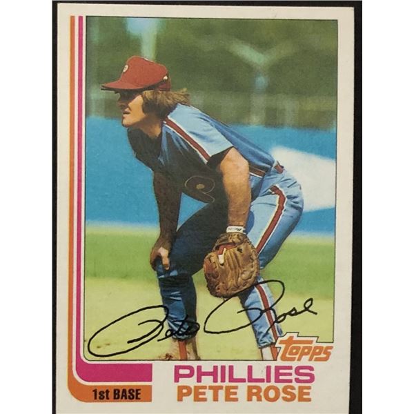 1982 TOPPS Pete Rose (HOF)