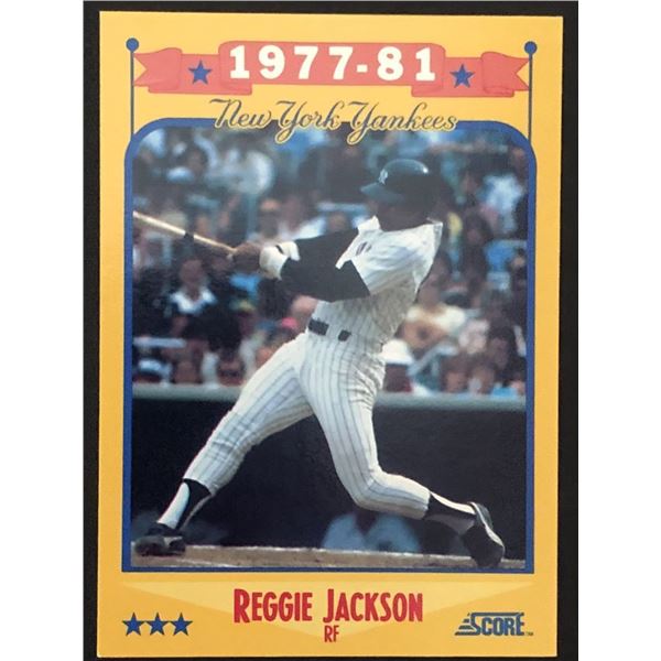 1988 SCORE Reggie Jackson (HOF)