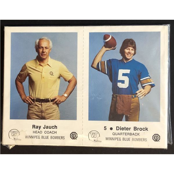 1982 Winnipeg Blue Bombers Police set
