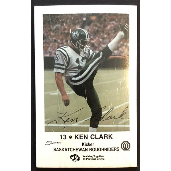 1983 Saskatchewan Roughriders Police set