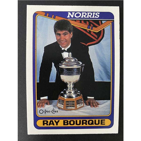 1990-91 O-PEE-CHEE Ray Bourque AW (HOF)
