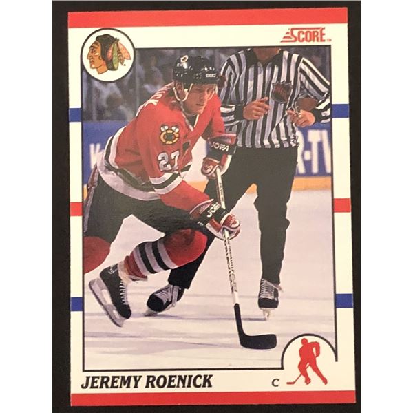 1990-91 SCORE Jeremy Roenick (HOF)