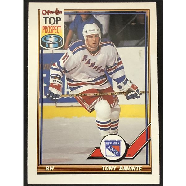 1991-92 O-PEE-CHEE Tony Amonte (RC)