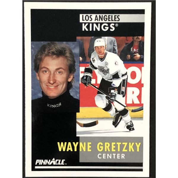 1991-92 PINNACLE WAYNE GRETZKY (HOF)
