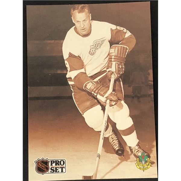 1991-92 PRO SET Gordie Howe (HOF)