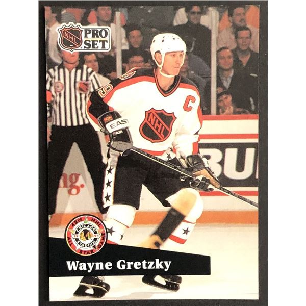 1991-92 PRO SET Wayne Gretzky (HOF)