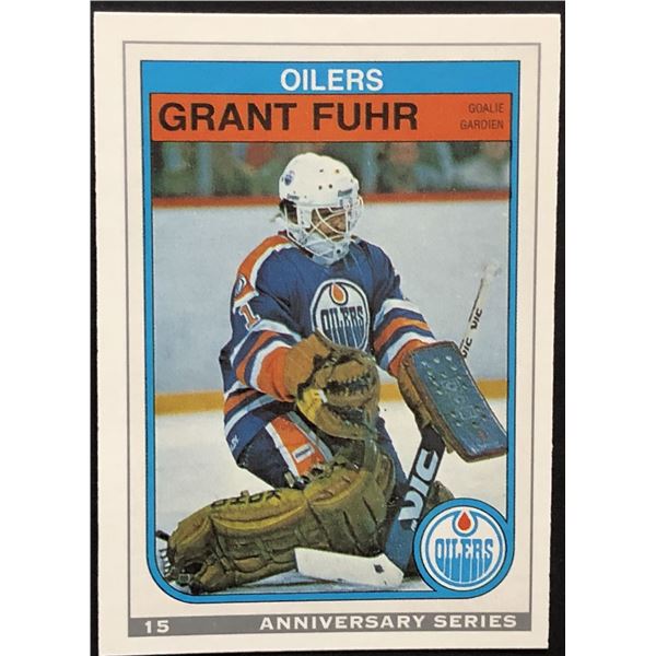 1992-93 O-PEE-CHEE ANNIVERSARY Grant Fuhr (HOF)