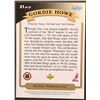 Image 2 : 1992-93 UPPER DECK Gordie Howe (HOF)