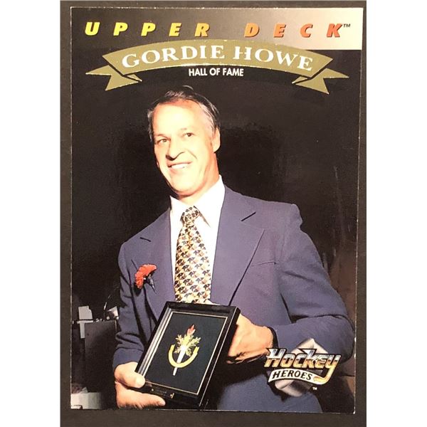 1992-93 UPPER DECK Gordie Howe (HOF)