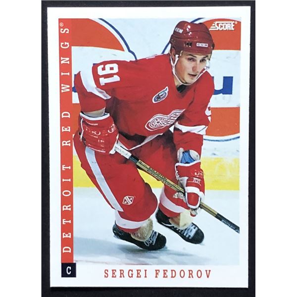 1993-94 SCORE Sergei Federov  (HOF)