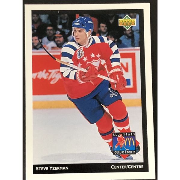 1993-94 UPPER DECK McDONALDS Steve Yzerman (HOF)