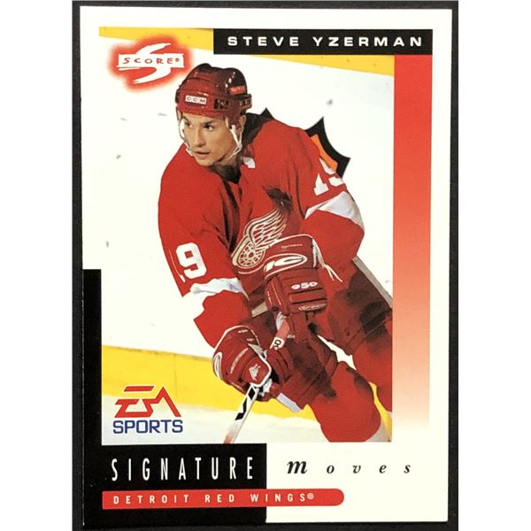 1997-98 SCORE PINNACLE Steve Yzerman (HOF)