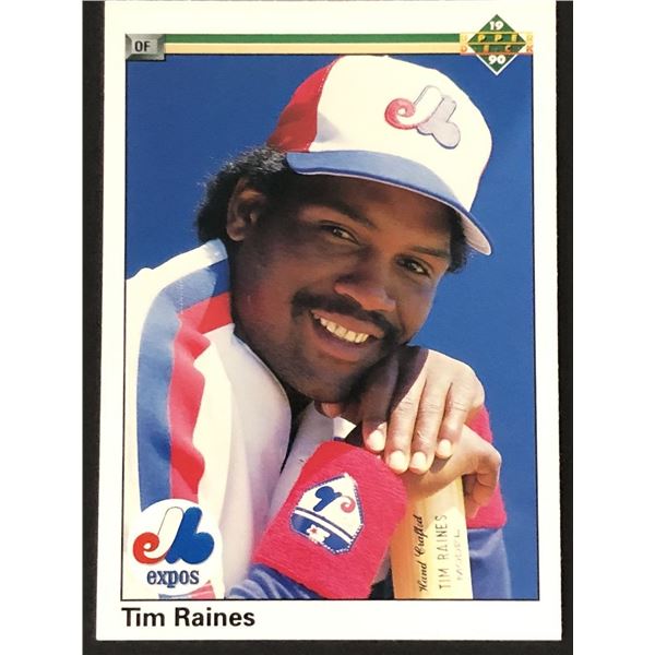 1990 UPPER DECK Tim Raines (HOF)
