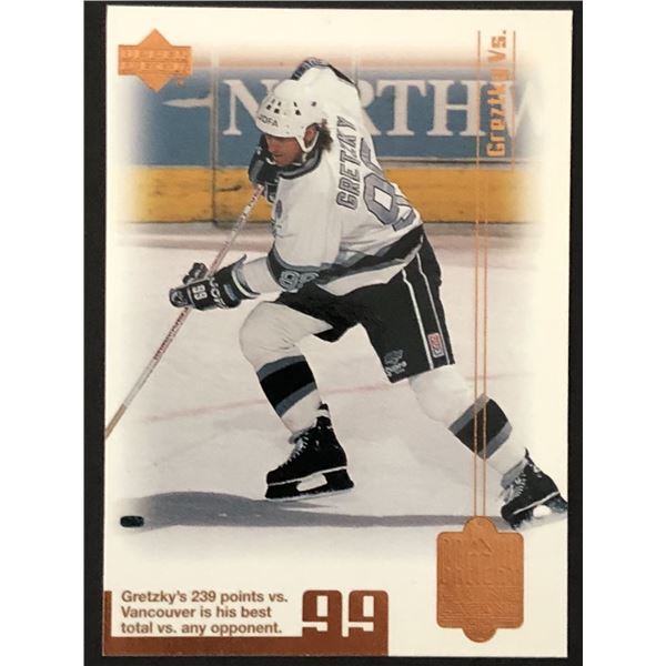 1999-2000 UPPER DECK Wayne Gretzky (HOF) SP