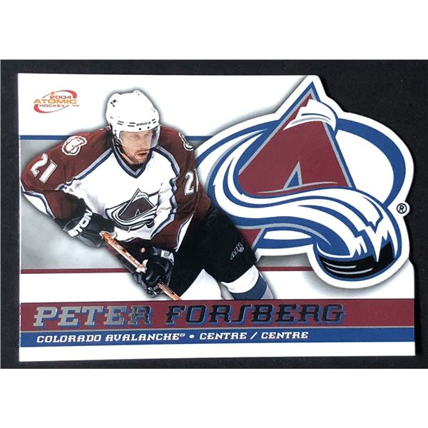 2003-04 ATOMIC McDONALD'S Peter Forsberg (HOF)