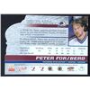 Image 2 : 2003-04 ATOMIC McDONALD'S Peter Forsberg (HOF)