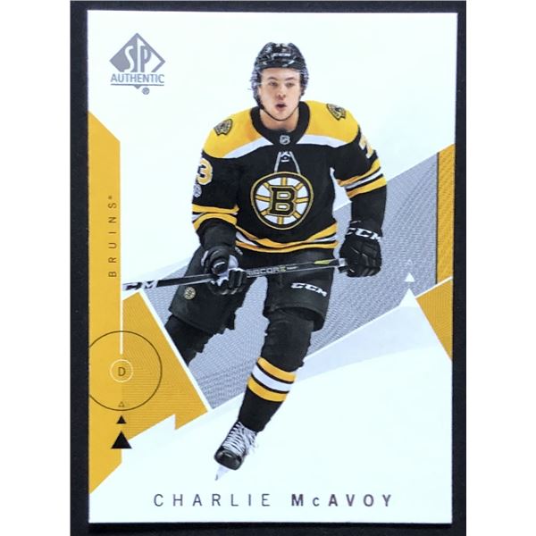 2018-19 UPPER DECK Charlie McAvoy (RC)