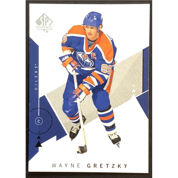 2018-19 UPPER DECK SP AUTHENTIC Wayne Gretzky (HOF)