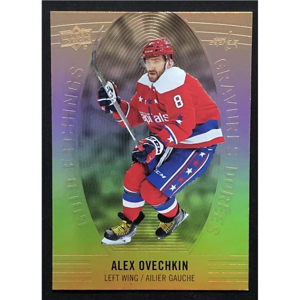 2019-20 UPPER DECK GOLD ETCHINGS Alex Ovechkin