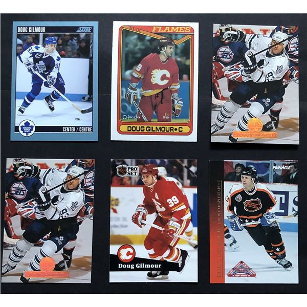 Doug Gilmour (HOF) collection (6 cards)