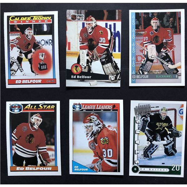 Ed Belfour collection (6 cards)
