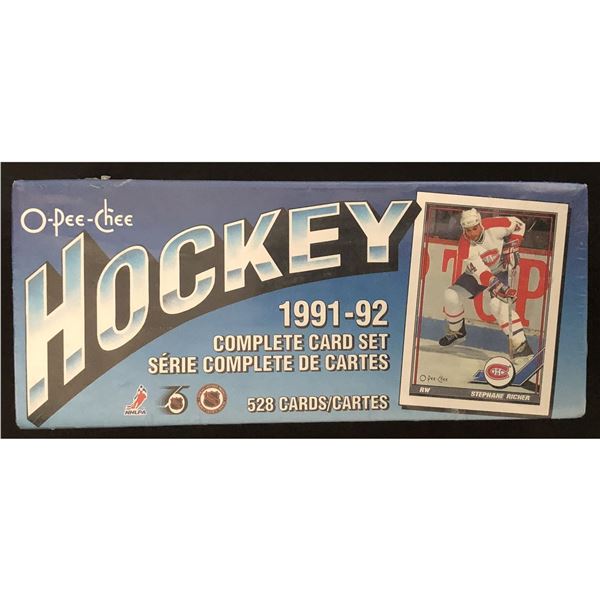 1991-92 O-PEE-CHEE Hockey Sealed Box Set