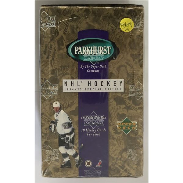 1994-95 UPPER DECK PARKHURST Hockey foil box