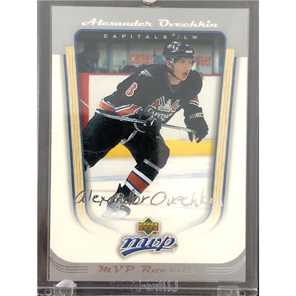 2005-06 UPPER DECK MVP ALEX OVECHKIN ROOKIE CARD