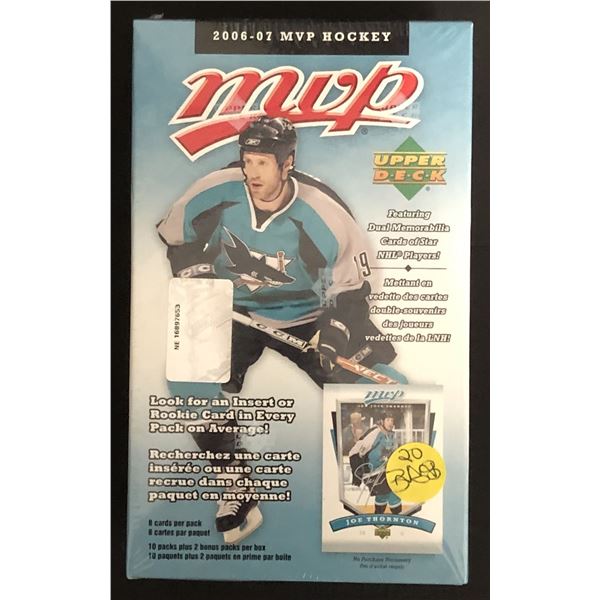 2006-07 UPPER DECK MVP Hockey Blaster Box
