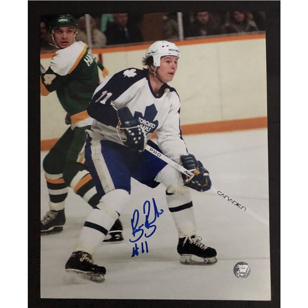 Bruce Boudreau Maple Leafs signed 8x10