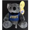 Image 4 : Hanson Brothers signed puck with 3 stuffed animals