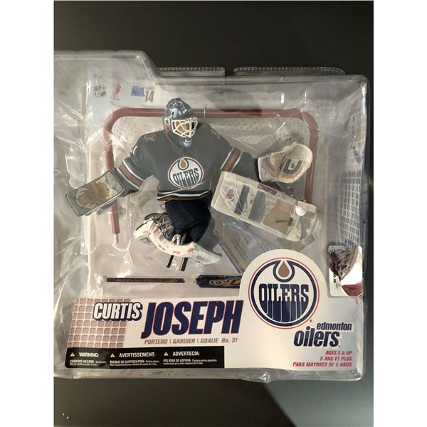 McFARLANE Curtis Joseph autographed w/ COA