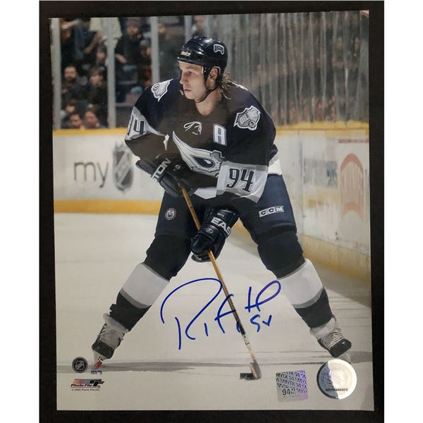 Ryan Smyth Oilers signed 8x10