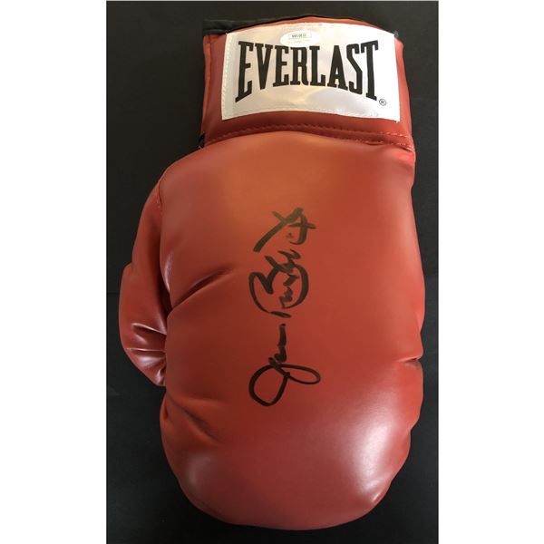 James 'Buster' Douglas signed glove with COA