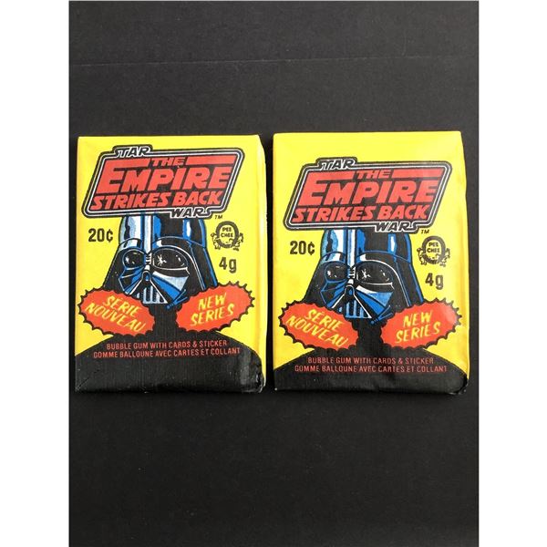 1980 O-PEE-CHEE Star Wars Empire Strikes Back wax packs (2)