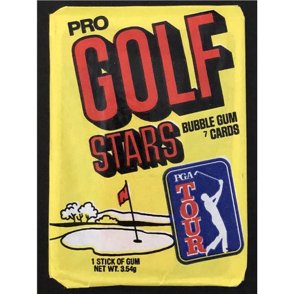 1981 DONRUSS PGA wax pack