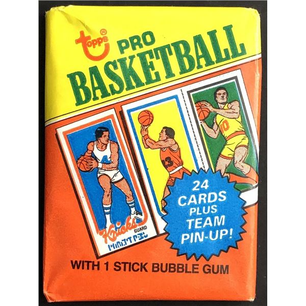 1980-81 TOPPS NBA wax pack
