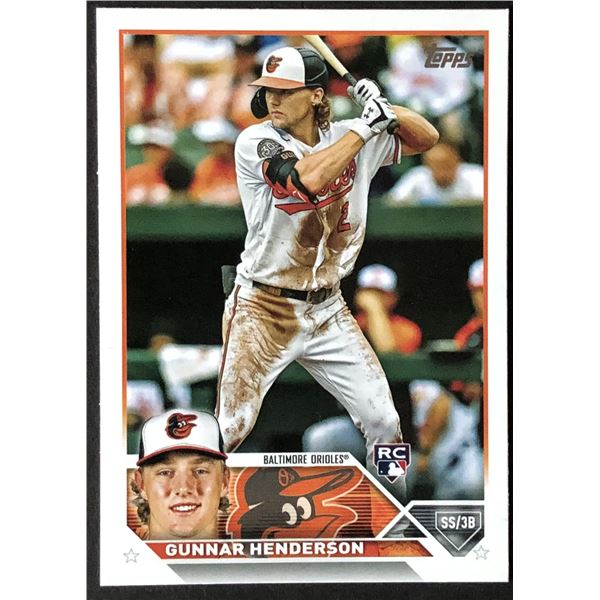 2023 TOPPS Gunnar Henderson (RC)